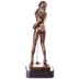 Megkötözött nő - erotikus bronz szobor képe